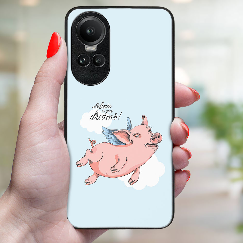 MY ART Husă De Protecție Pentru Oppo Reno10 5G / Reno10 Pro 5G PIG (186)