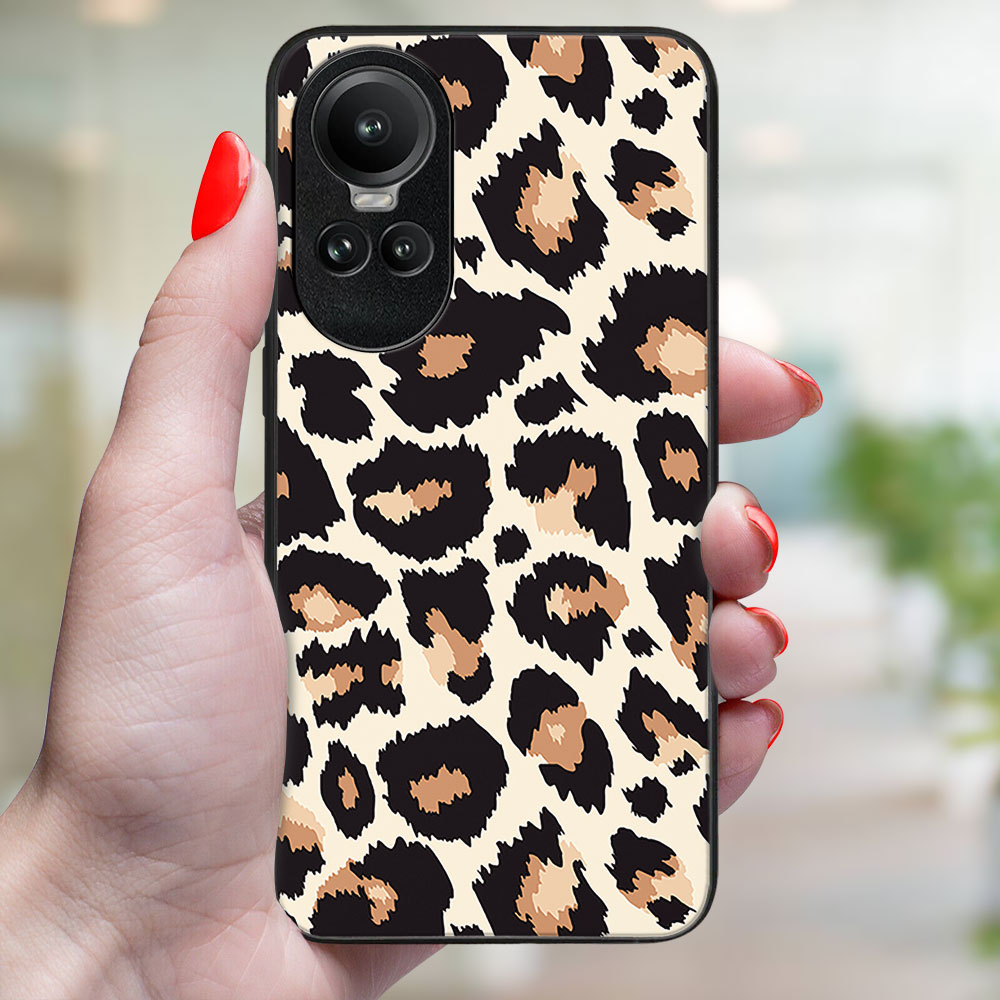 MY ART Husă De Protecție Pentru Oppo Reno10 5G / Reno10 Pro 5G LEOPARD PRINT (238)