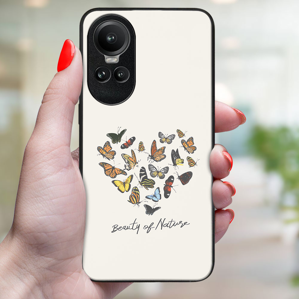 MY ART Husă De Protecție Pentru Oppo Reno10 5G / Reno10 Pro 5G BUTTERFLIES (240)