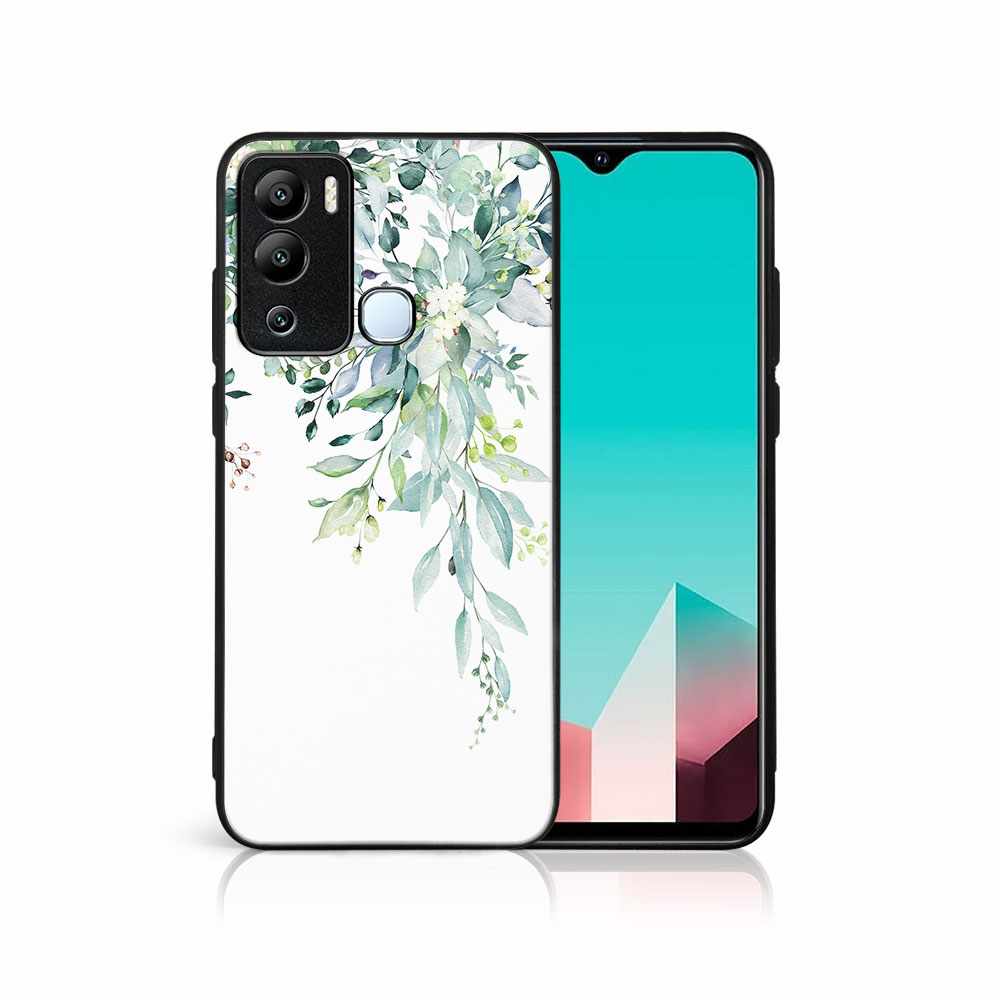 MY ART Husă De Protecție Pentru Infinix Hot 12i GREEN ERY (155)