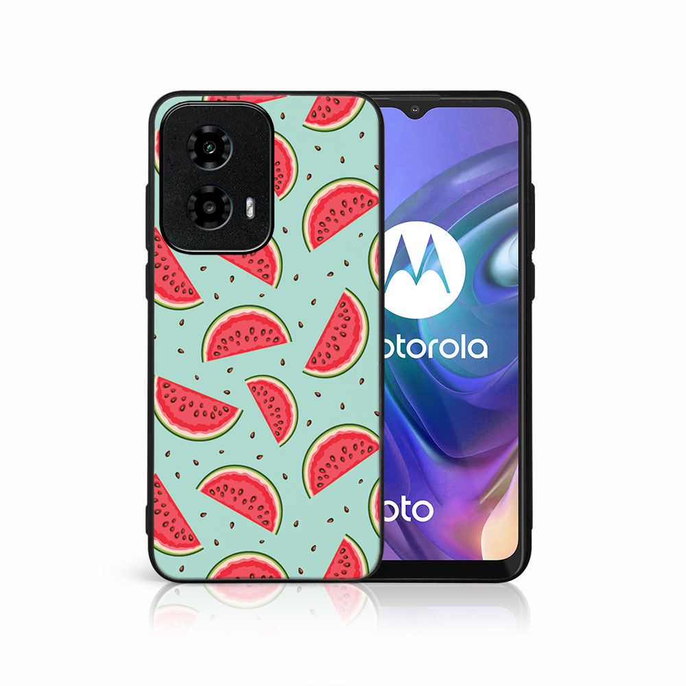 MY ART Husă De Protecție Pentru Motorola Moto G04 / G24 / G24 Power PEPENE VERDE (120)