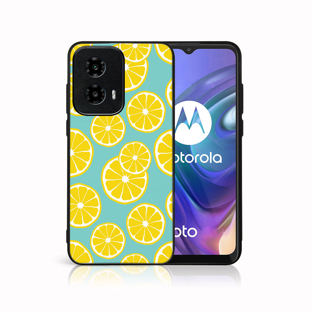 MY ART Husă De Protecție Pentru Motorola Moto G04 / G24 / G24 Power LEMON (121)