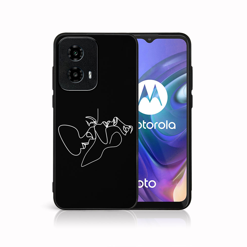 MY ART Husă De Protecție Pentru Motorola Moto G04 / G24 / G24 Power FACES (196)