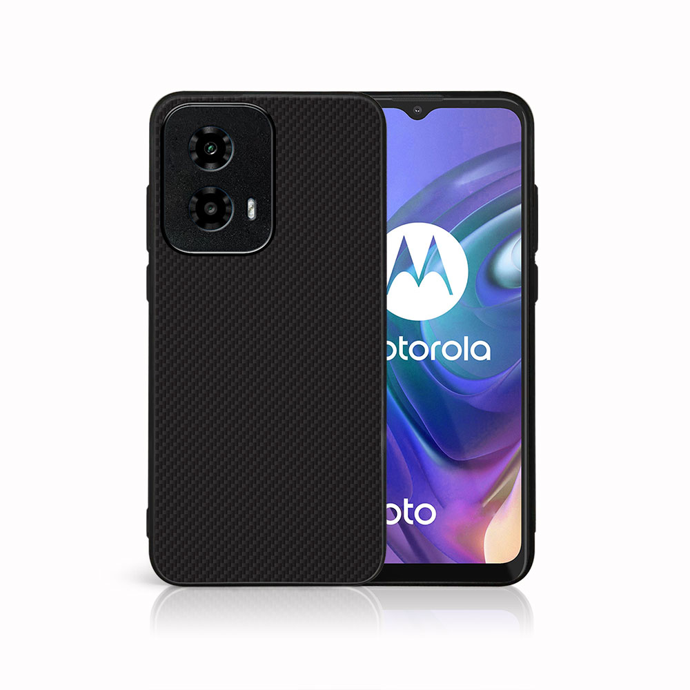 MY ART Capac De Protecție Pentru Motorola Moto G04 / G24 / G24 Power CARBON (231)