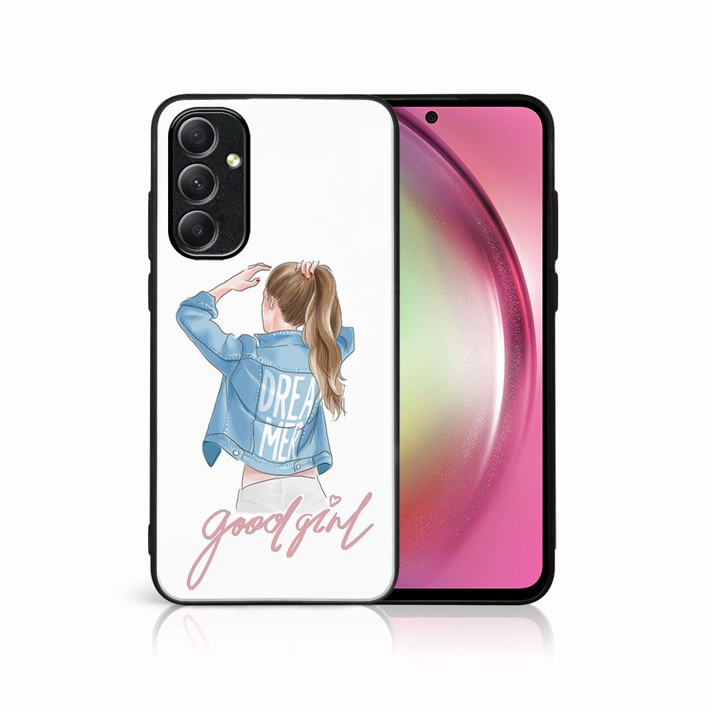 MY ART Husă De Protecție Pentru Samsung Galaxy S23 5G BUN GIRL (130)