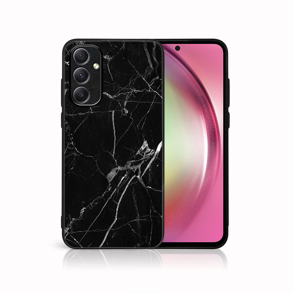 MY ART Husă De Protecție Pentru Samsung Galaxy S23 Plus 5G BLACK MARBLE (142)