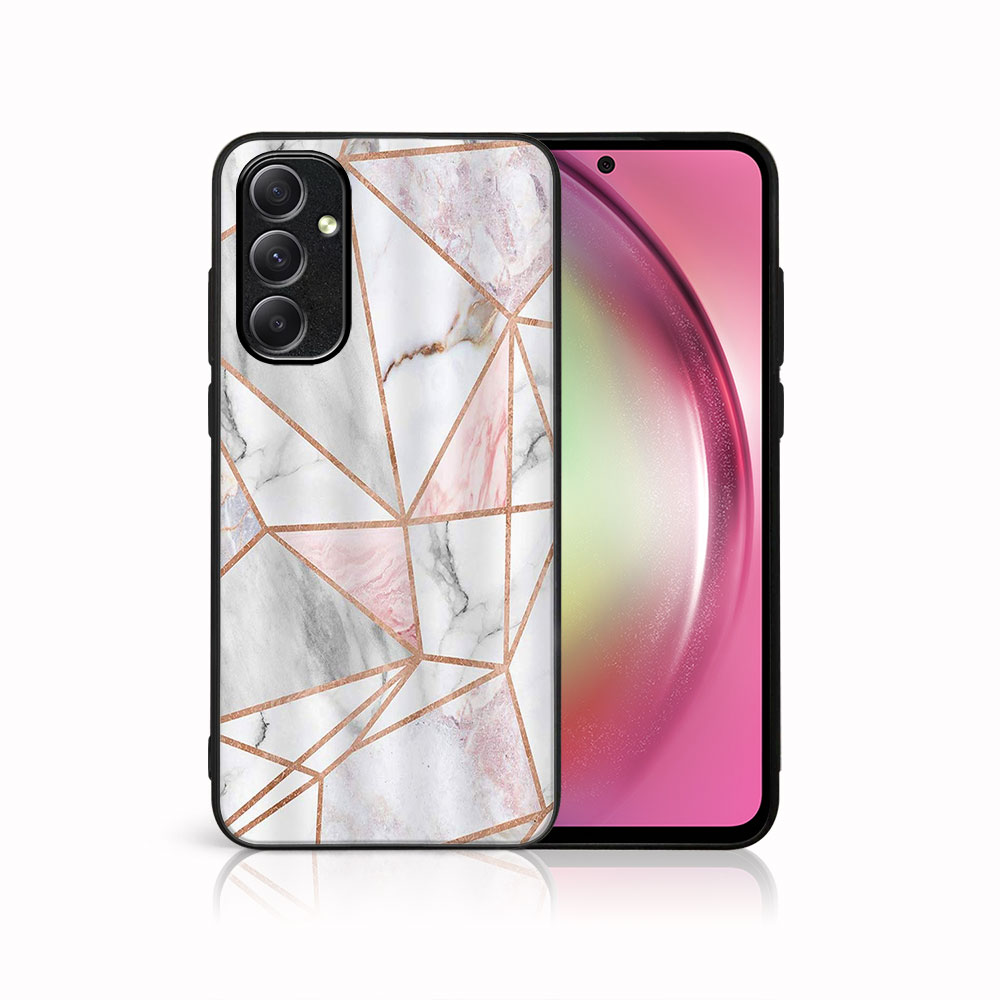 MY ART Husă De Protecție Pentru Samsung Galaxy S23 5G PINK MARBLE (143)