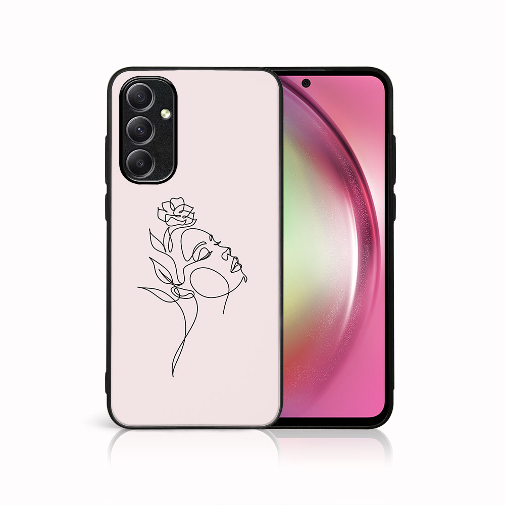 MY ART Husă De Protecție Pentru Samsung Galaxy S23 5G ROSE GIRL (198)