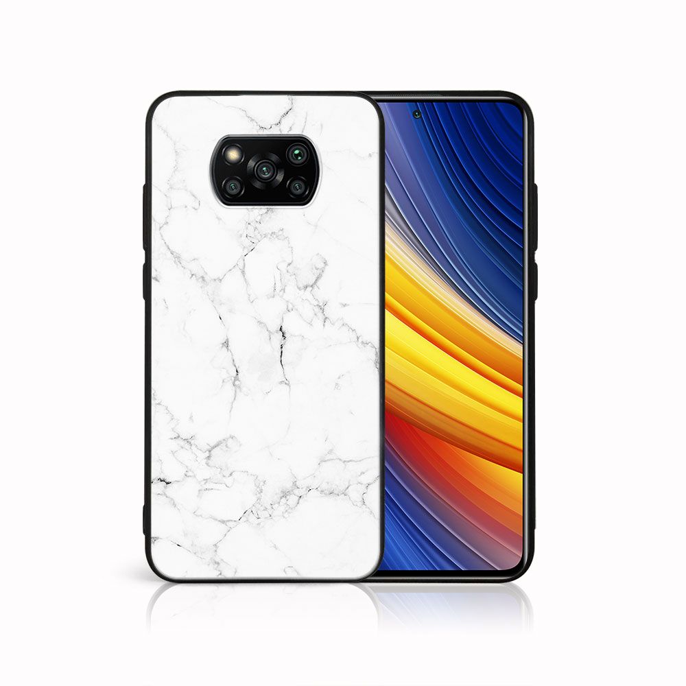 MY ART Husă De Protecție Xiaomi Poco X3 NFC / X3 Pro - MARBLE WHITE (144)