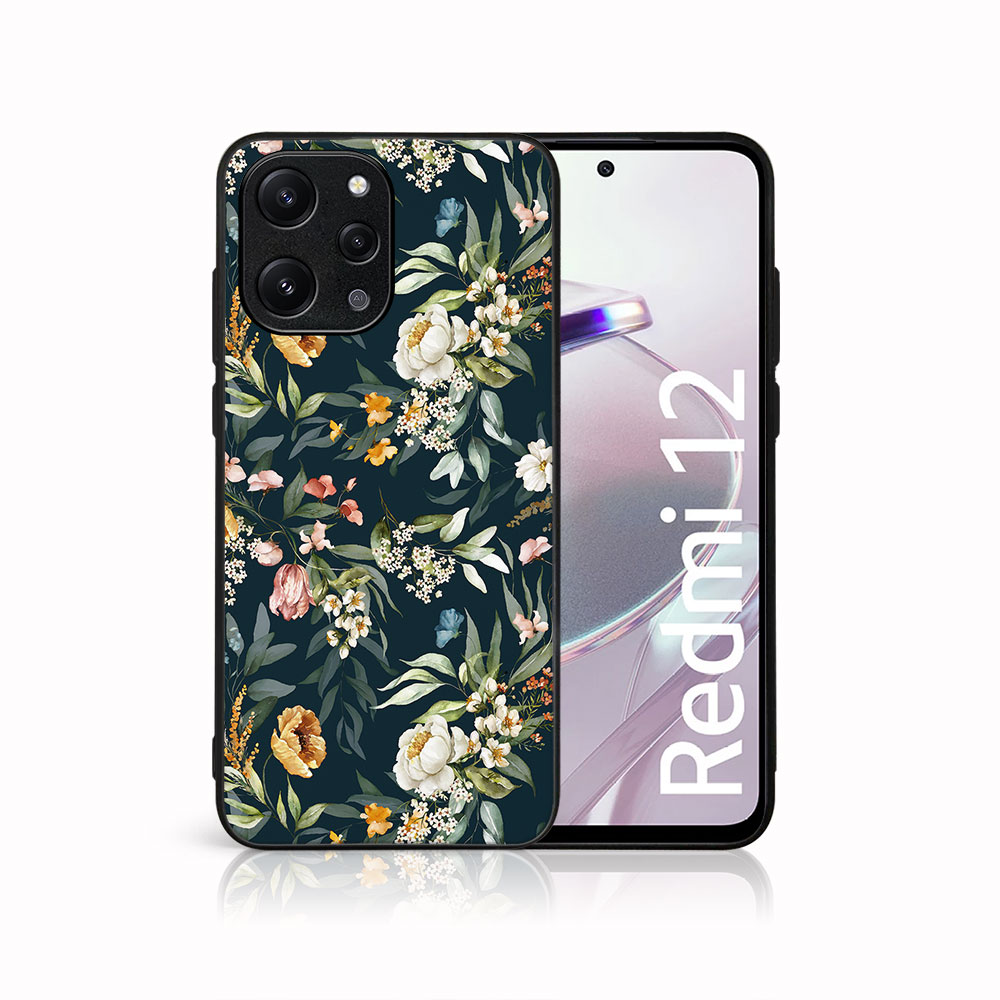 MY ART Husă De Protecție Pentru Xiaomi Redmi 12 FLORAL (158)