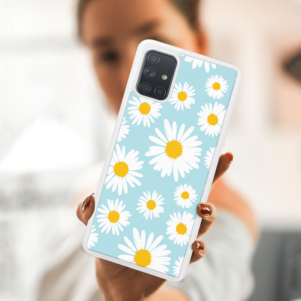 MY ART Husă De Protecție Samsung Galaxy A51-CAMOMILE (124)