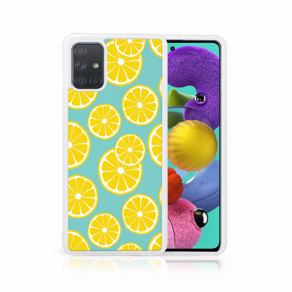 MY ART Husă De Protecție Samsung Galaxy A51-LEMON (121)