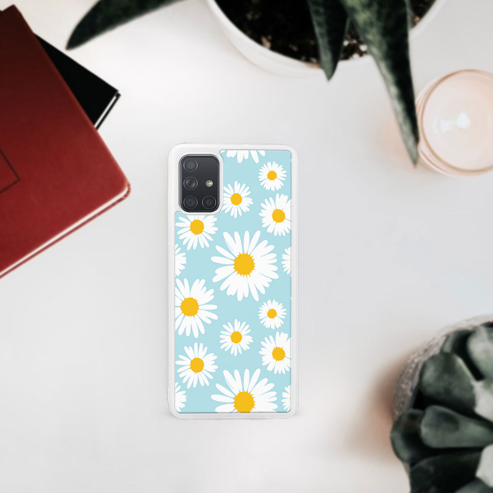 MY ART Husă De Protecție Samsung Galaxy A51-CAMOMILE (124)