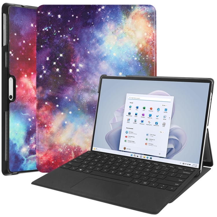 Husă ART Flip pentru Microsoft Surface Pro 9 GALAXY