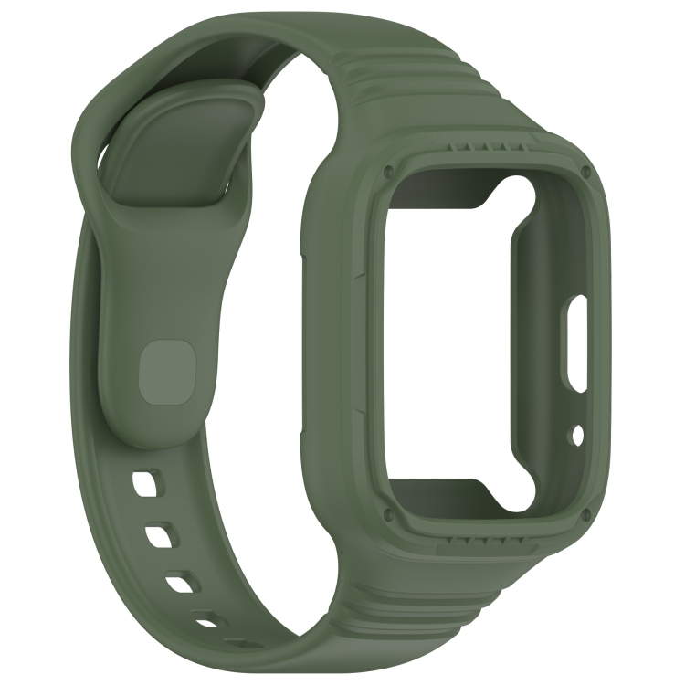 GLACIER Husă De Protecție Cu Curea Pentru Xiaomi Redmi Watch 3 Active Verde închis