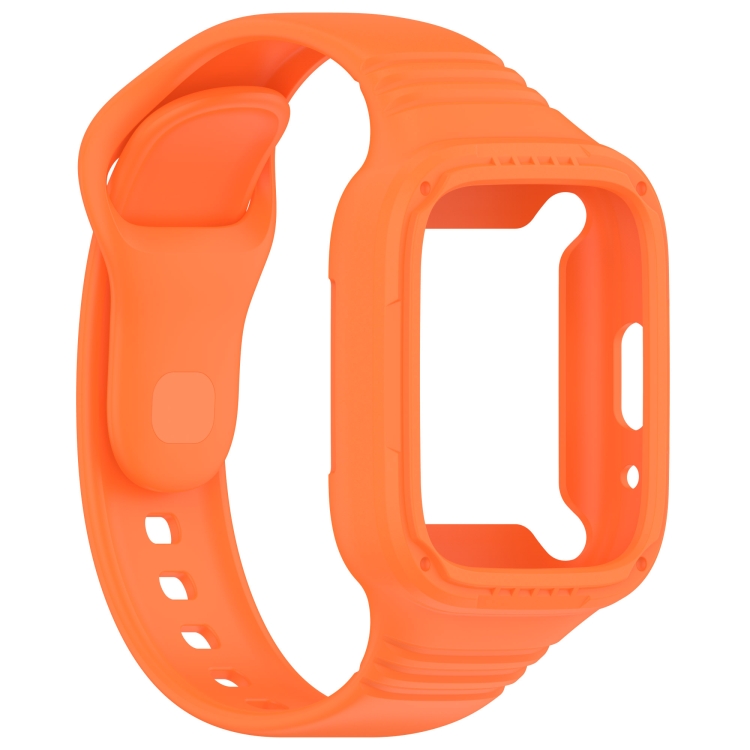 GLACIER Husă De Protecție Cu Curea Pentru Xiaomi Redmi Watch 3 Portocaliu Activ