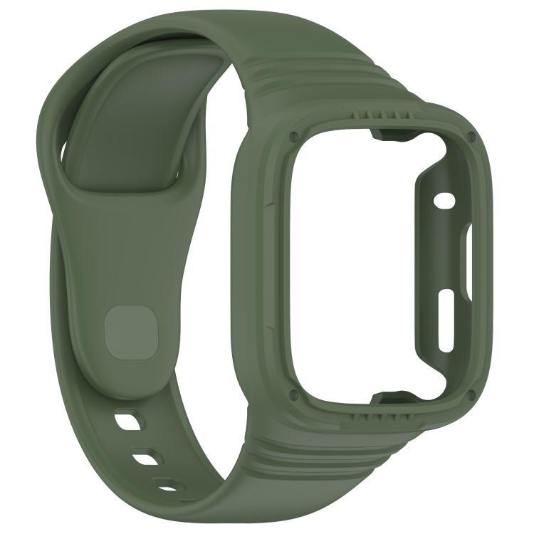 GLACIER Husă De Protecție Cu Curea Pentru Xiaomi Redmi Watch 3 Verde închis