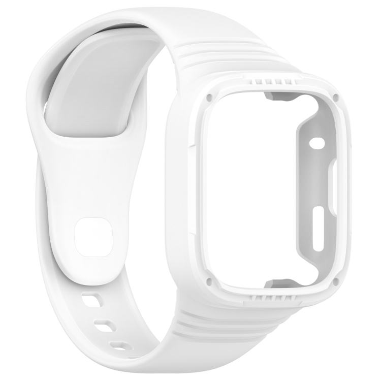 GLACIER Husă De Protecție Cu Curea Pentru Xiaomi Redmi Watch 3 Alb