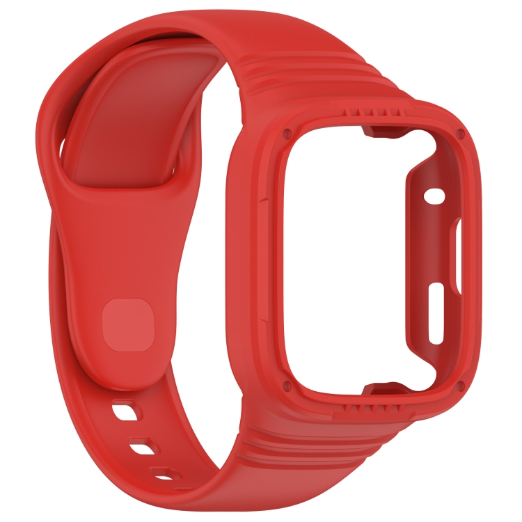 GLACIER Husă De Protecție Cu Curea Pentru Xiaomi Redmi Watch 3 Roșu