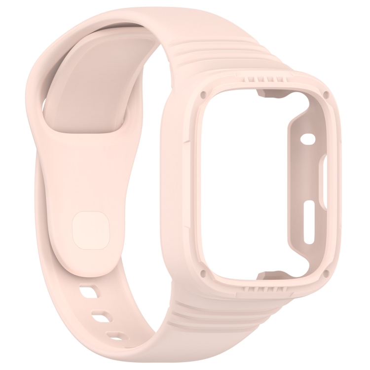 GLACIER Husă De Protecție Cu Curea Pentru Xiaomi Redmi Watch 3 Roz Deschis