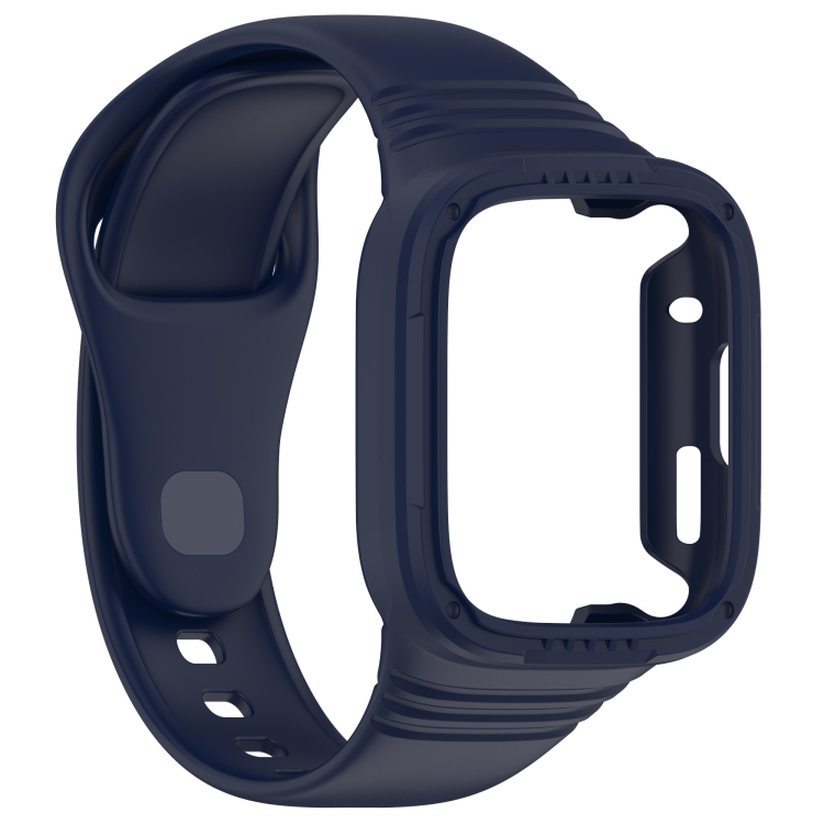 GLACIER Husă De Protecție Cu Curea Pentru Xiaomi Redmi Watch 3 Albastru închis