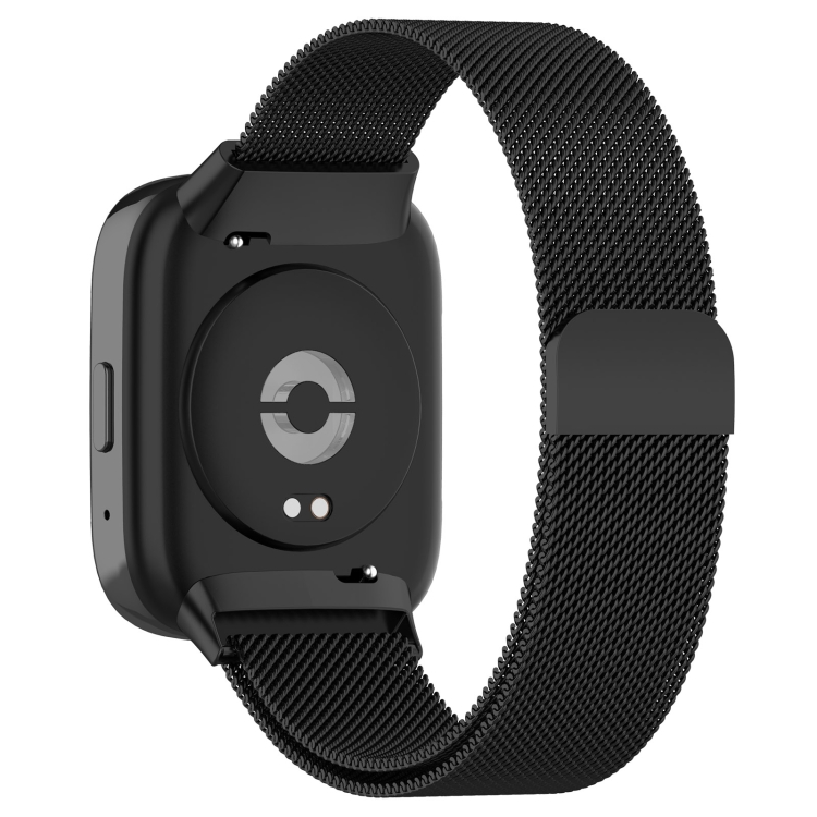 MILANESE Curea Metalică Pentru Xiaomi Redmi Watch 3 Negru Activ