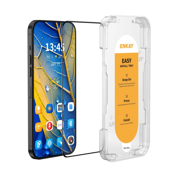 ENKAY INSTALARE UȘORĂ Geam De Protecție Pentru Xiaomi Poco X4 GT