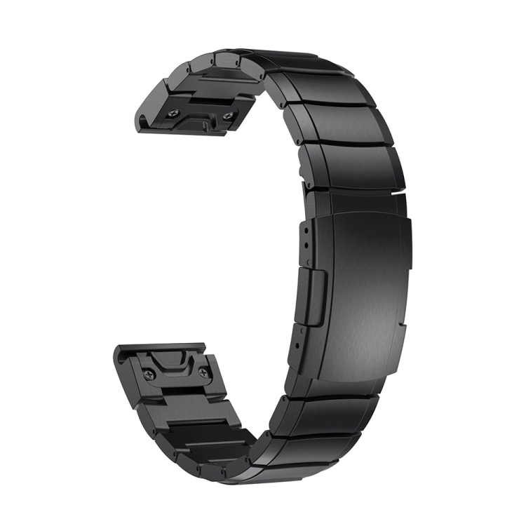 ARMOR QUICK RELEASE Curea Metalică Pentru Garmin Fenix 8 43mm Negru