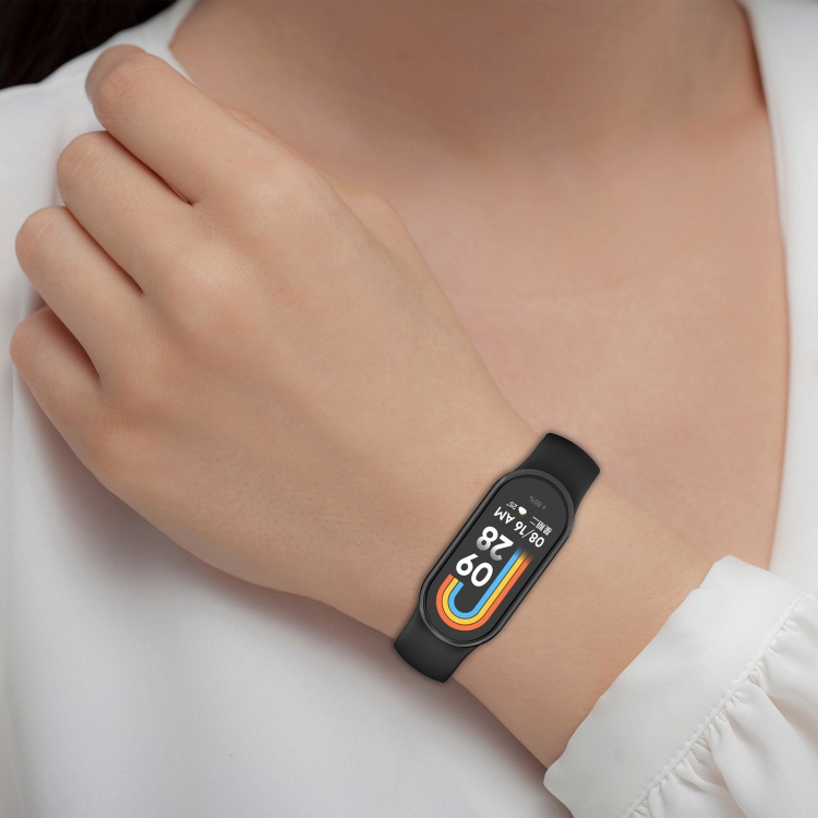 SILICONE Curea înlocuibilă Pentru Xiaomi Smart Band 9 Galbenă