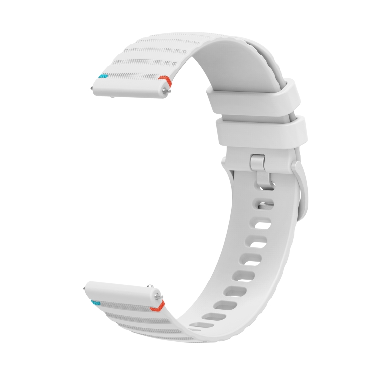 WAVY Curea Din Silicon Pentru Garmin Forerunner 165 Music White