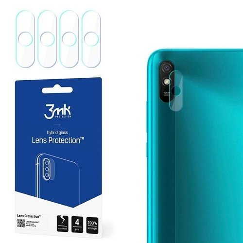 4x Sticlă securizată pentru camera Xiaomi Redmi 9A / 9AT